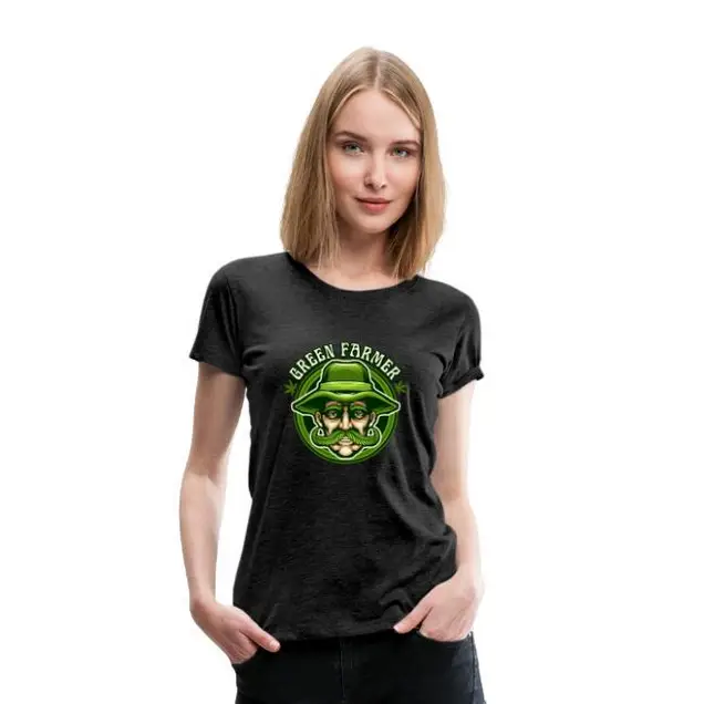 Green Farmer Frauen Premium T-Shirt